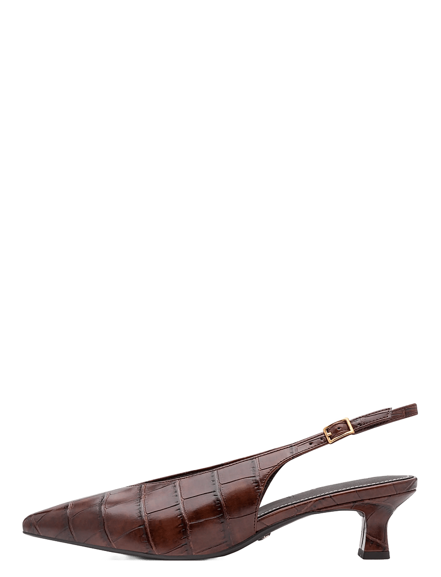 Tamaris - Women Sling - slingbacks med hæle - muscat croco - 1