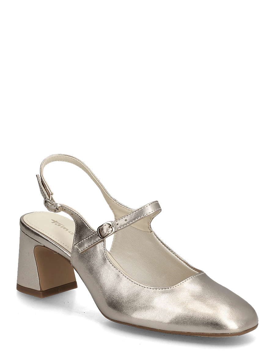 Tamaris - Women Sling - heeled slingbacks - light gold - 0