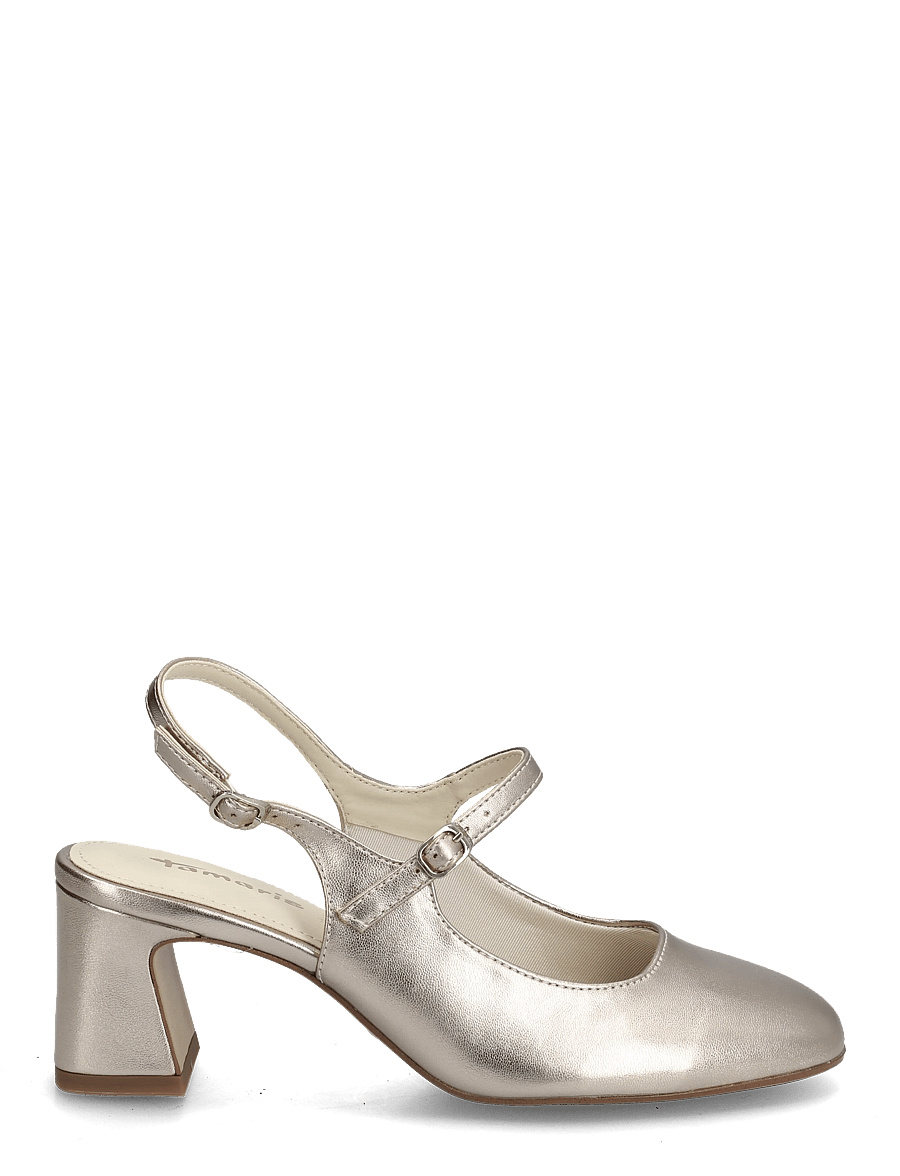 Tamaris - Women Sling - heeled slingbacks - light gold - 1