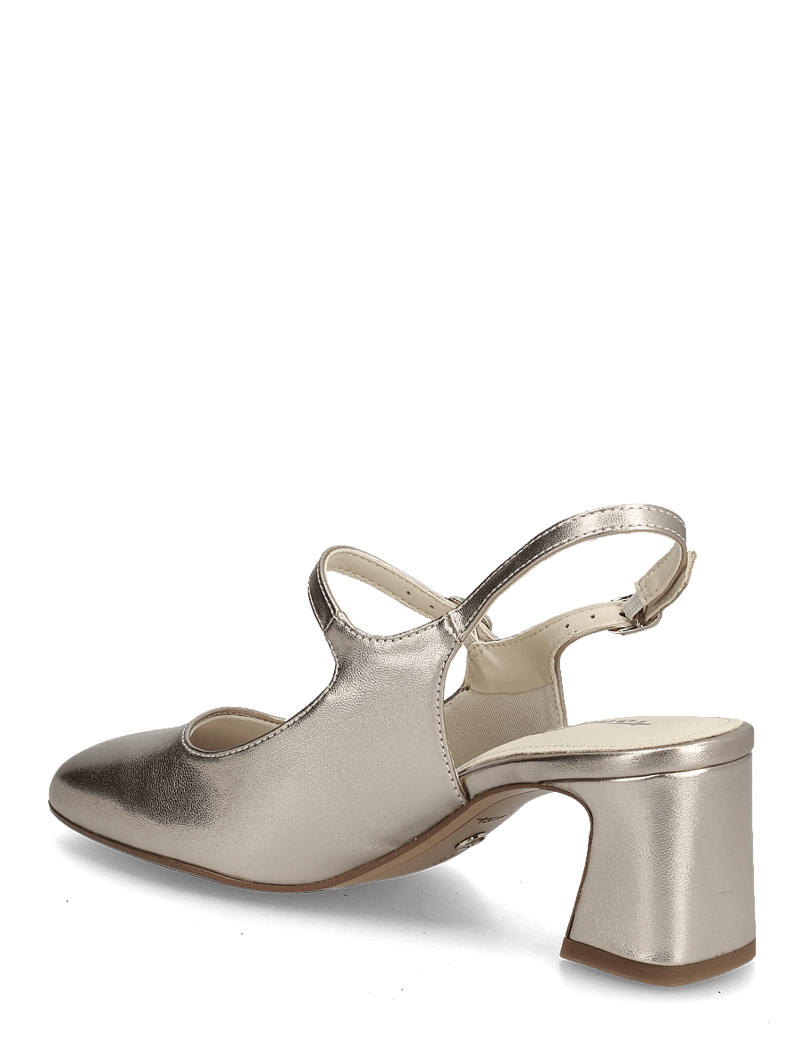 Tamaris - Women Sling - heeled slingbacks - light gold - 2
