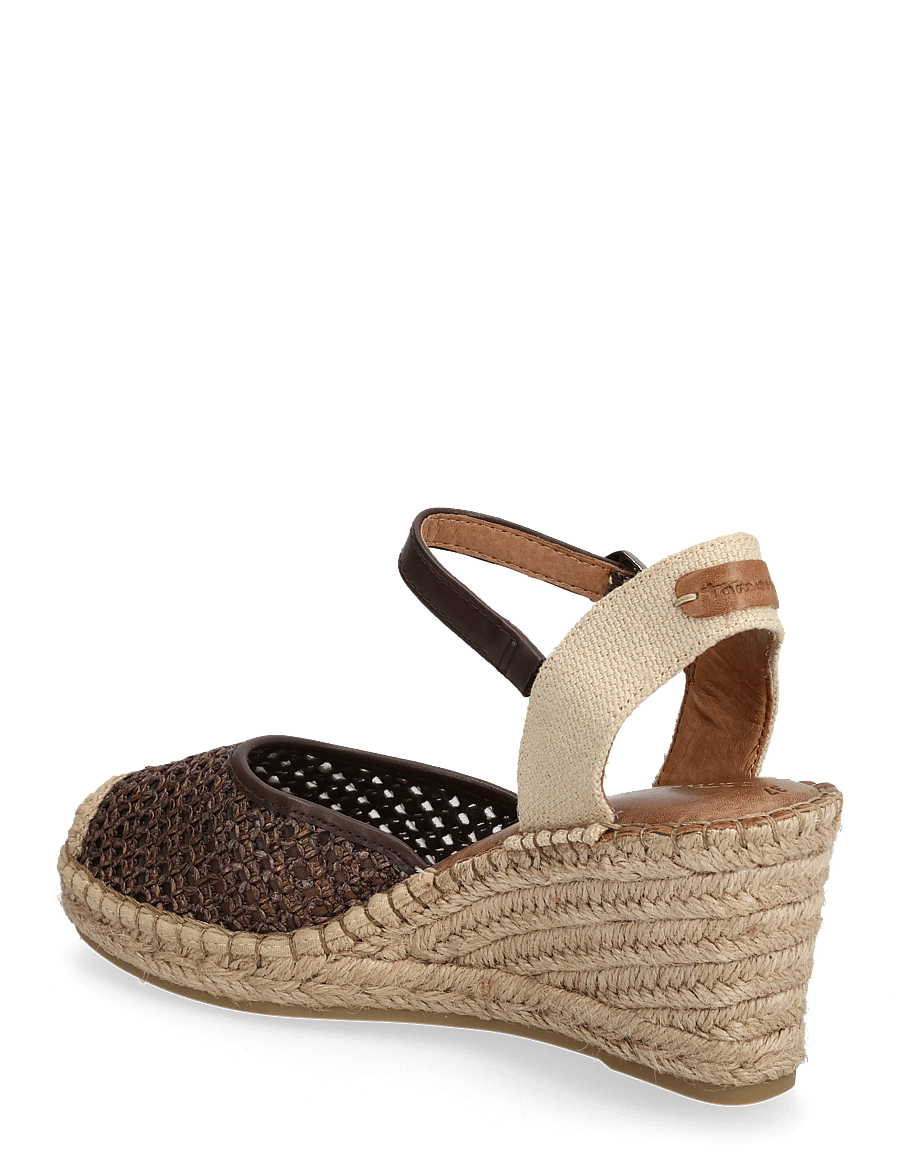 Tamaris - Women Sling - højhælede espadrillos - mocca - 2