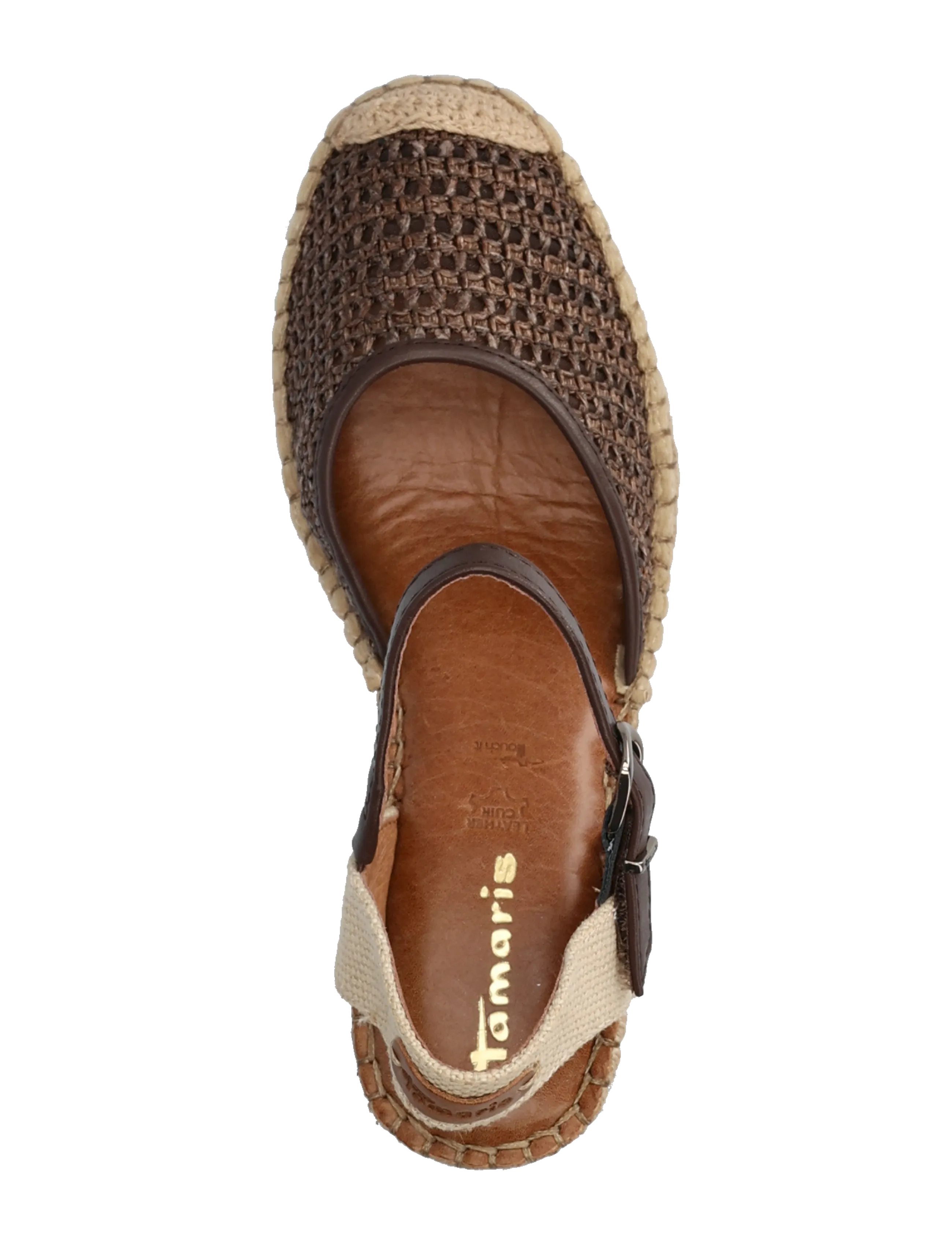 Tamaris - Women Sling - espadrilles mit absatz - mocca - 3