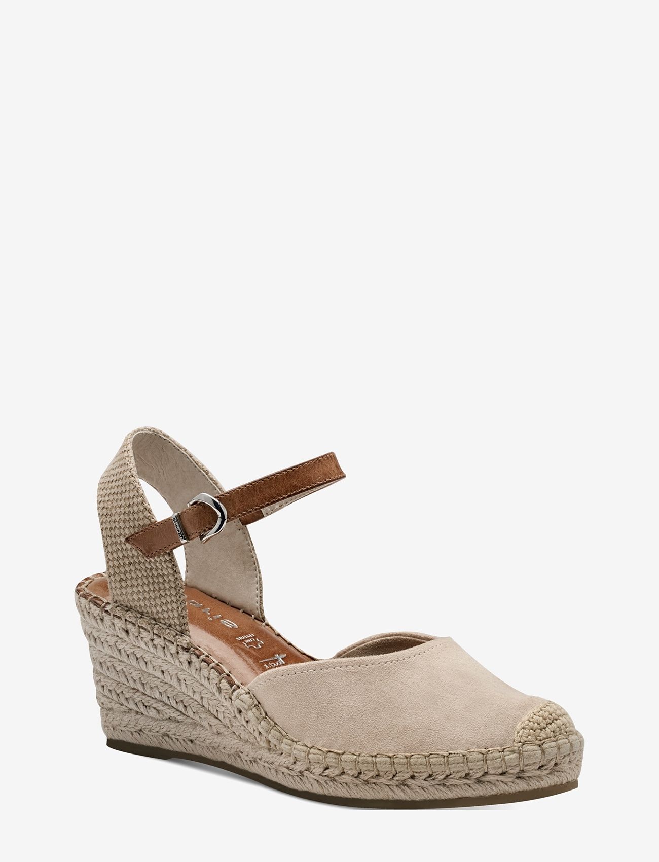Tamaris - Women Sling - espadrillos med klack - nude - 0