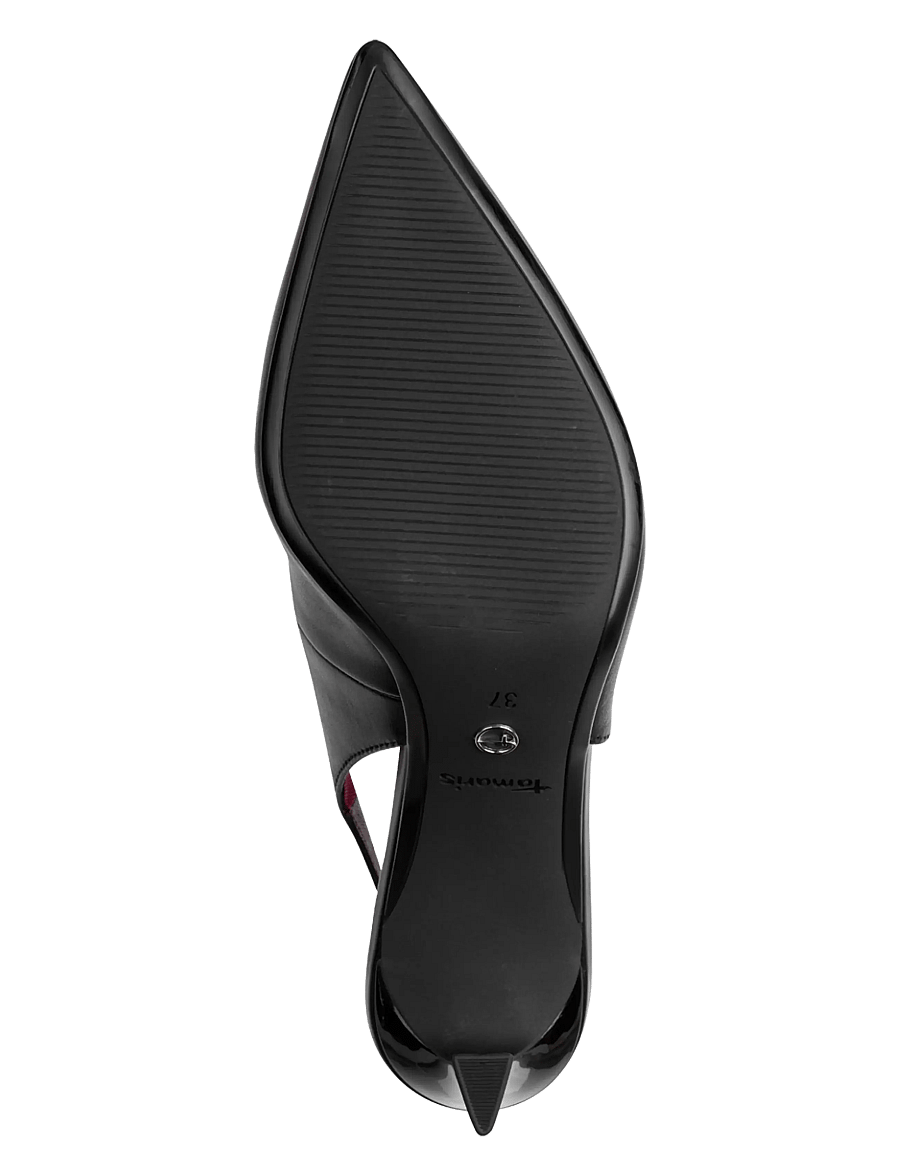 Tamaris - Women Sling - black leather - 3