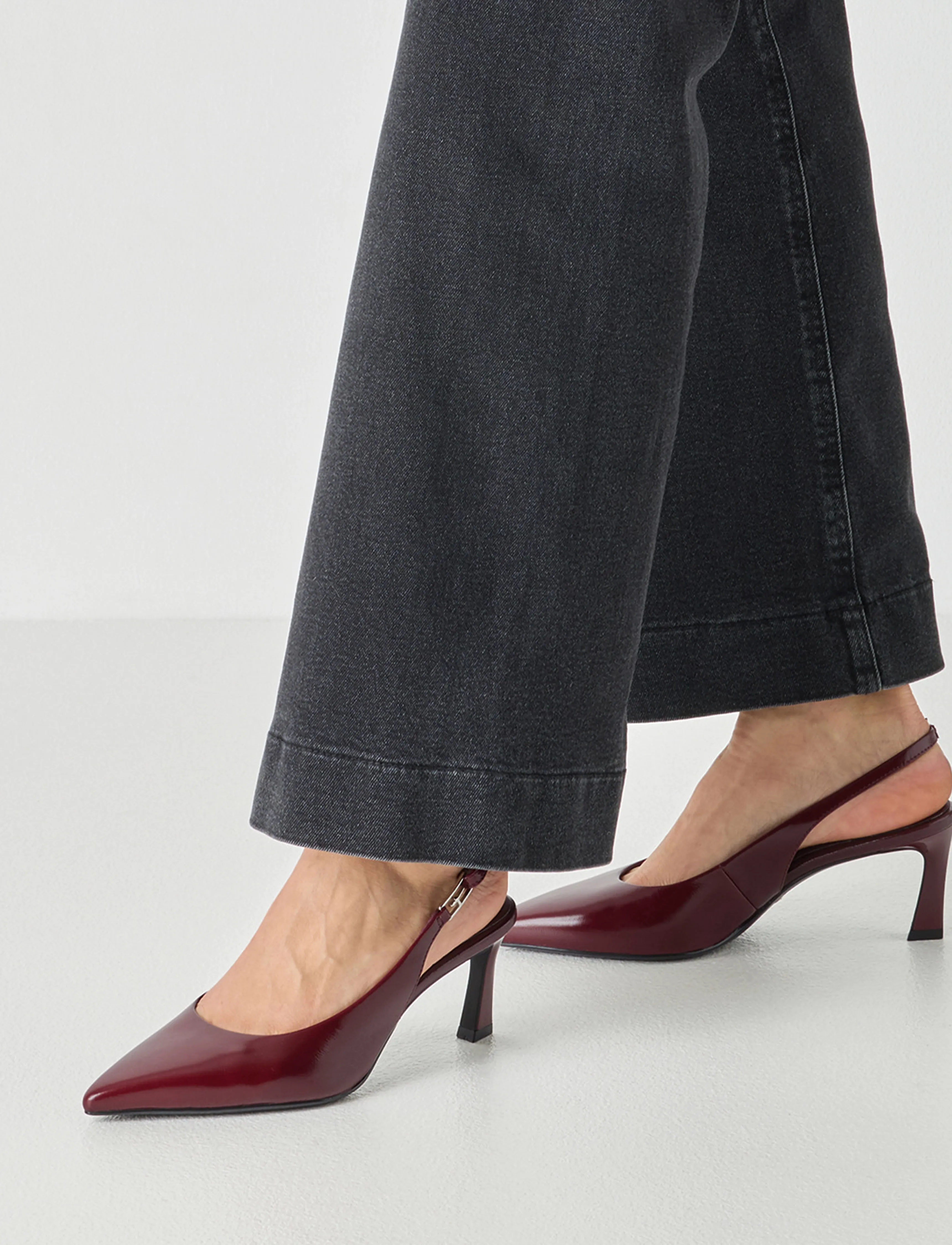 Tamaris - Women Sling - kontsaga slingback-kingad - merlot - 5
