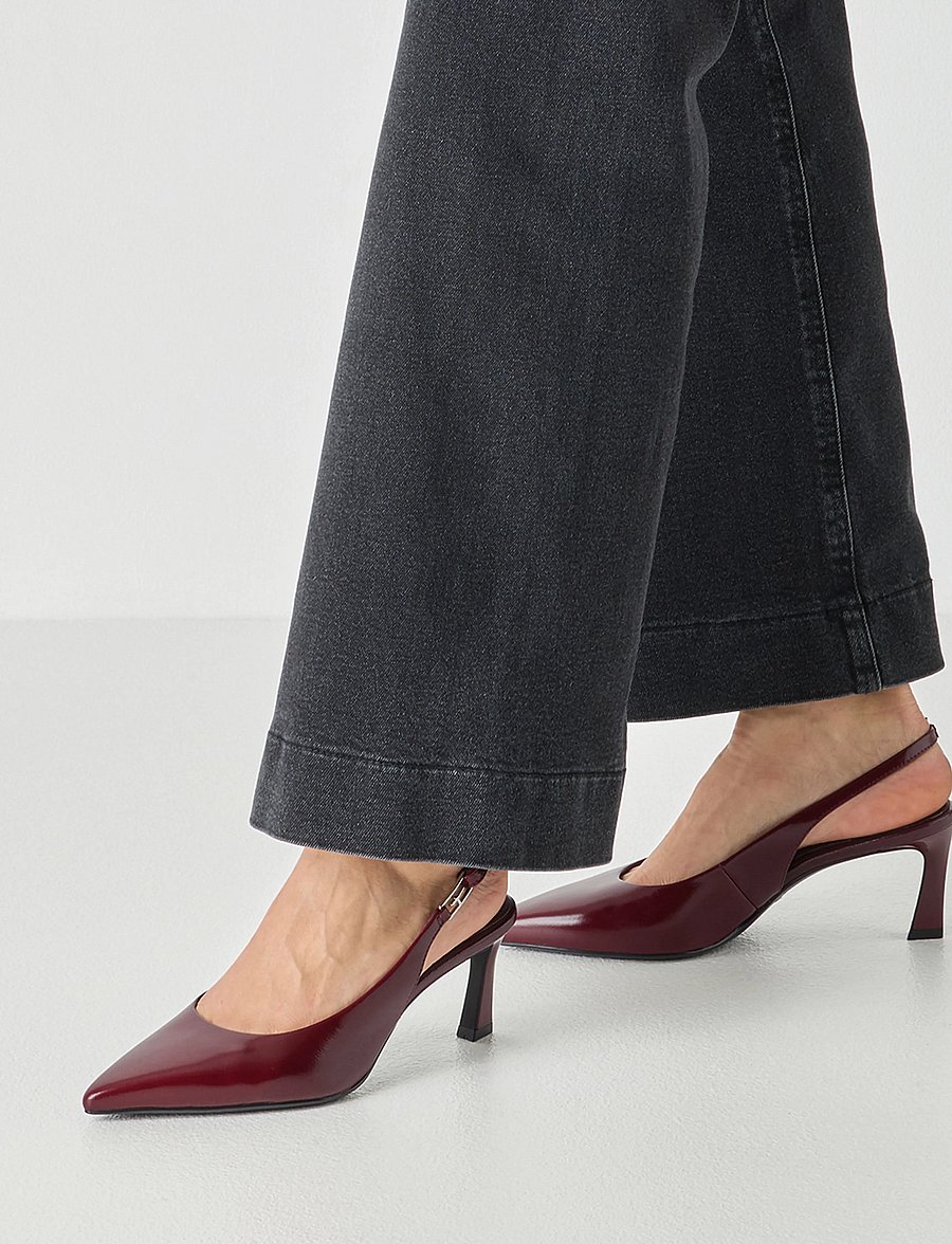 Tamaris - Women Sling - slingbacks med hæl - merlot - 5