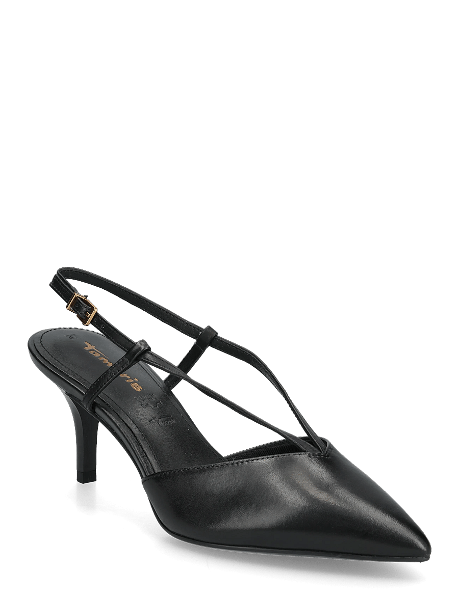 Tamaris - Women Sling - konfirmation - black leather - 0
