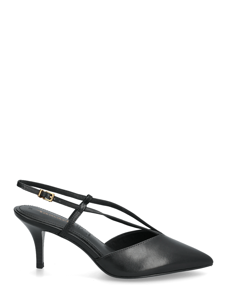 Tamaris - Women Sling - konfirmation - black leather - 1