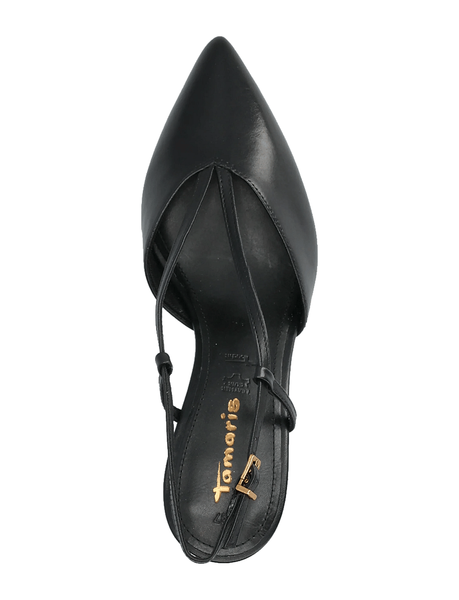 Tamaris - Women Sling - konfirmation - black leather - 3