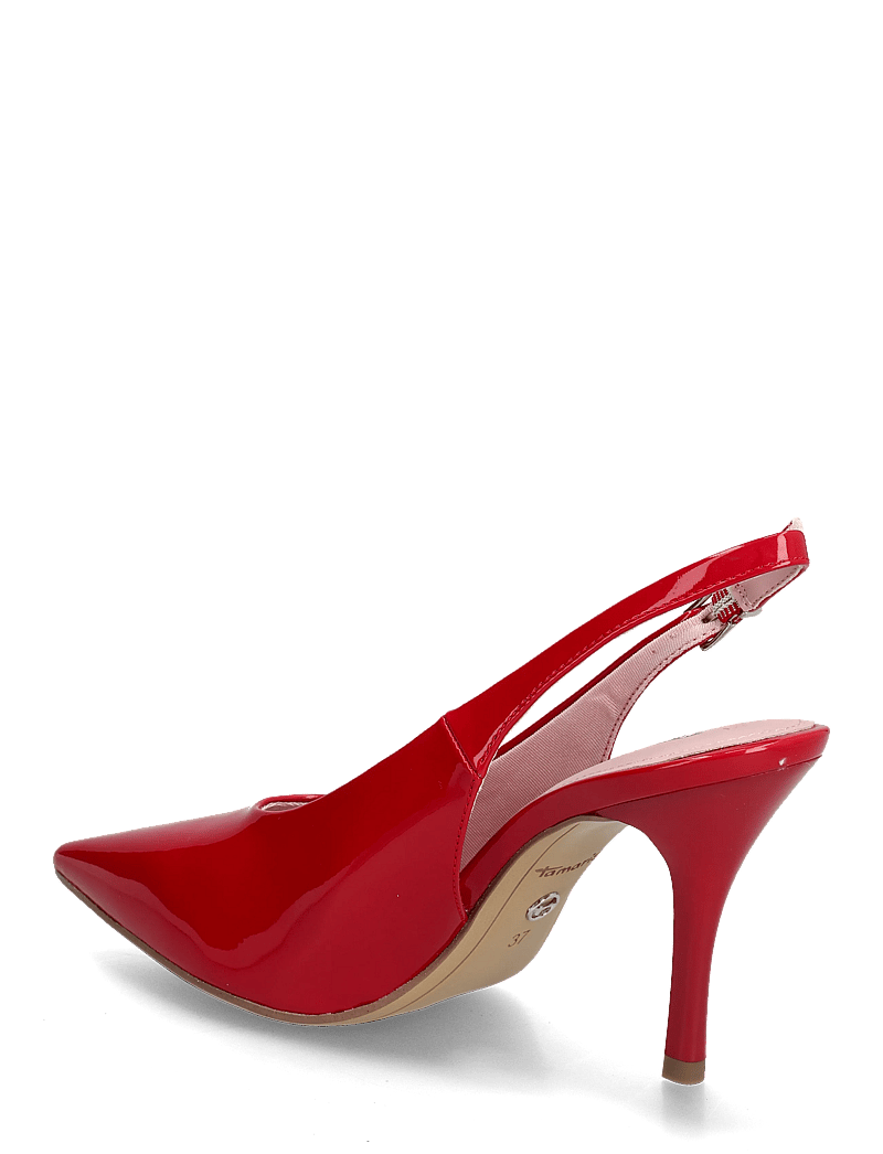 Tamaris - Women Sling - högklackade slingbacks - red - 2