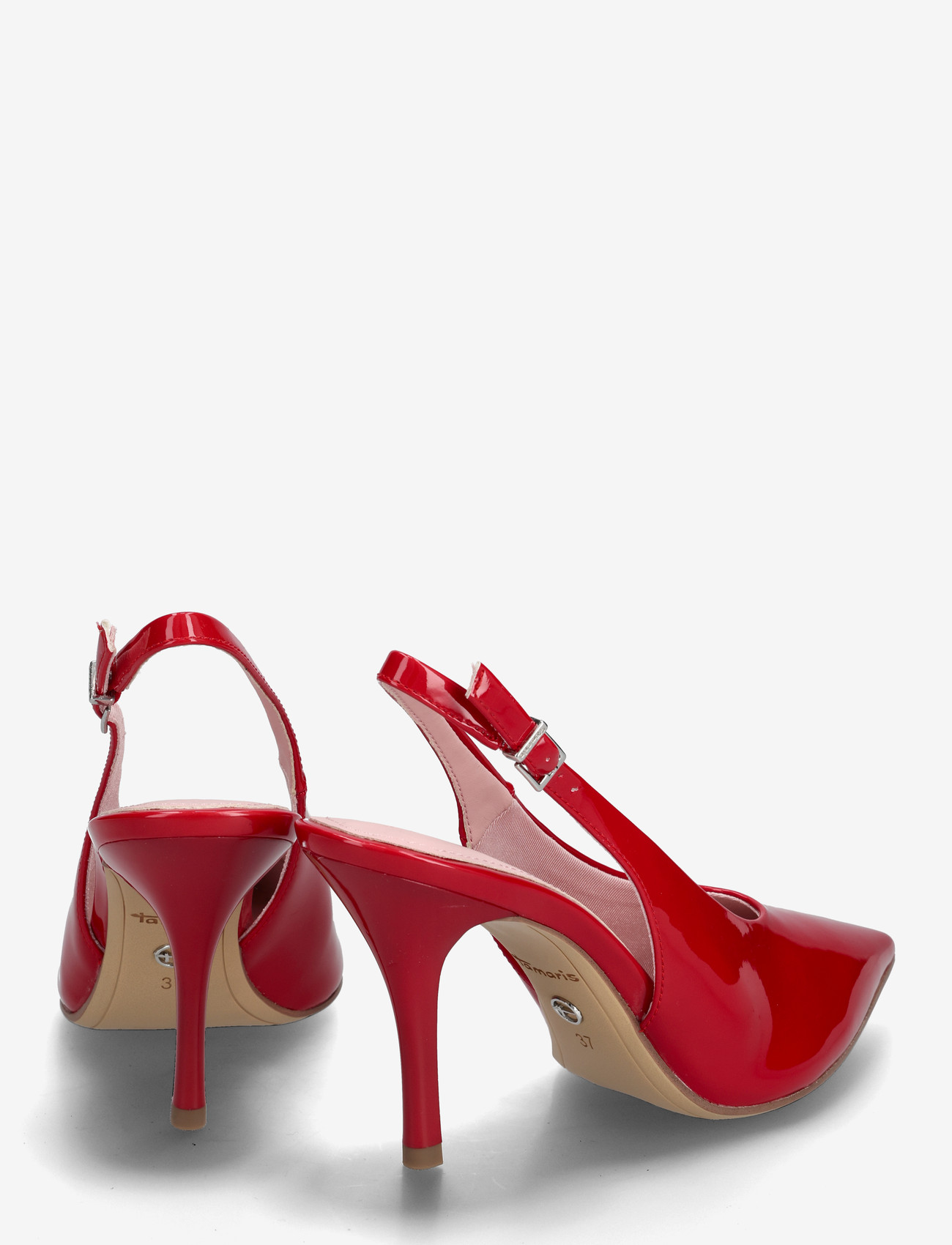 Tamaris - Women Sling - högklackade slingbacks - red - 4