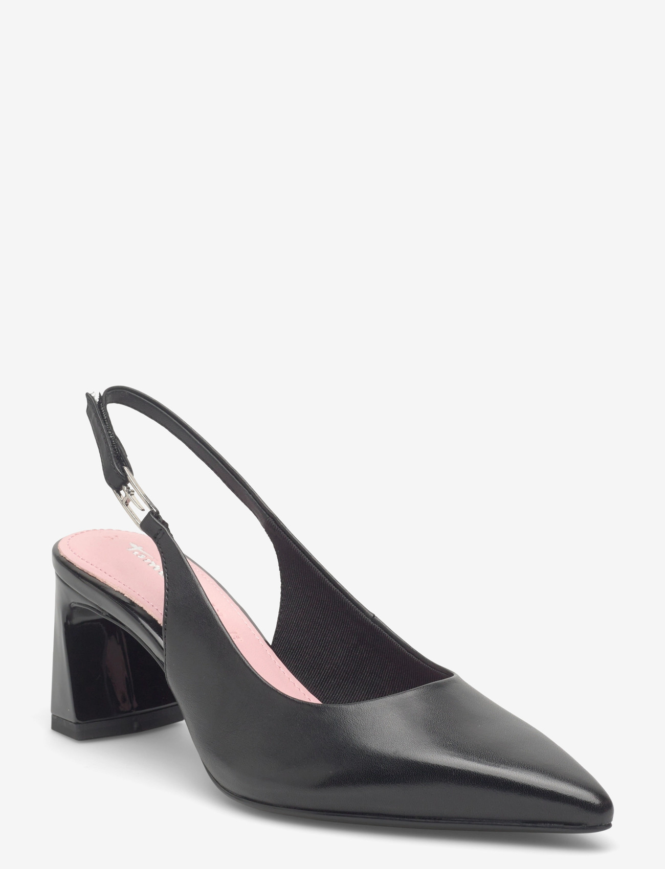 Tamaris - Women Sling - slingbacks mit absatz - black leather - 0