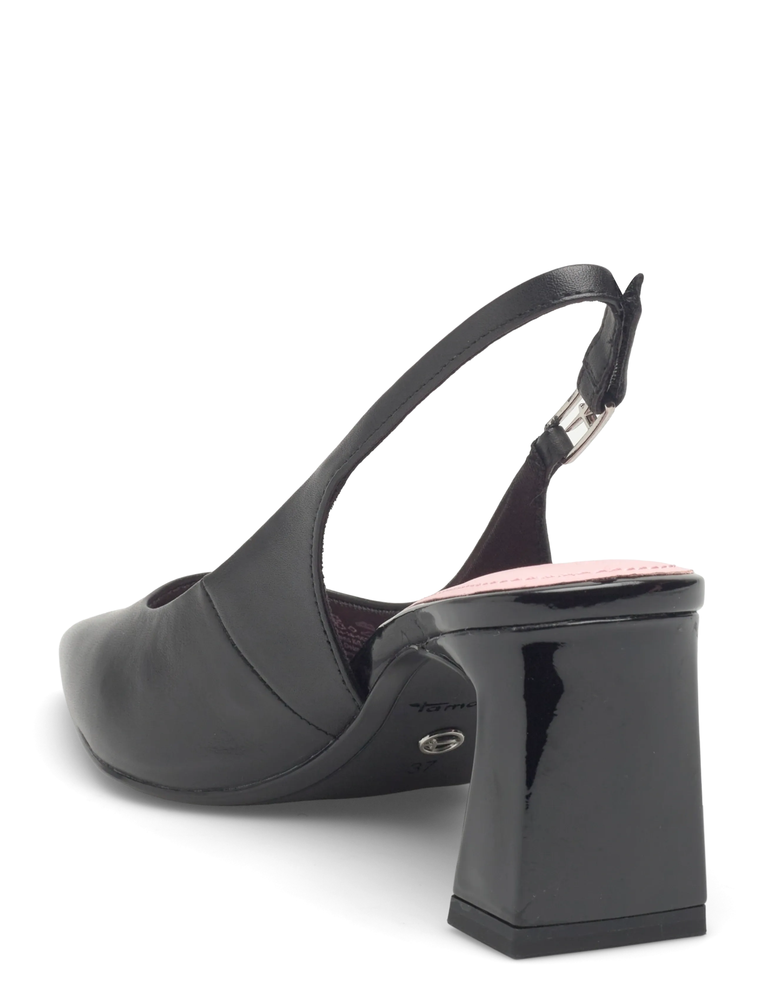 Tamaris - Women Sling - slingbacks med hæle - black leather - 2