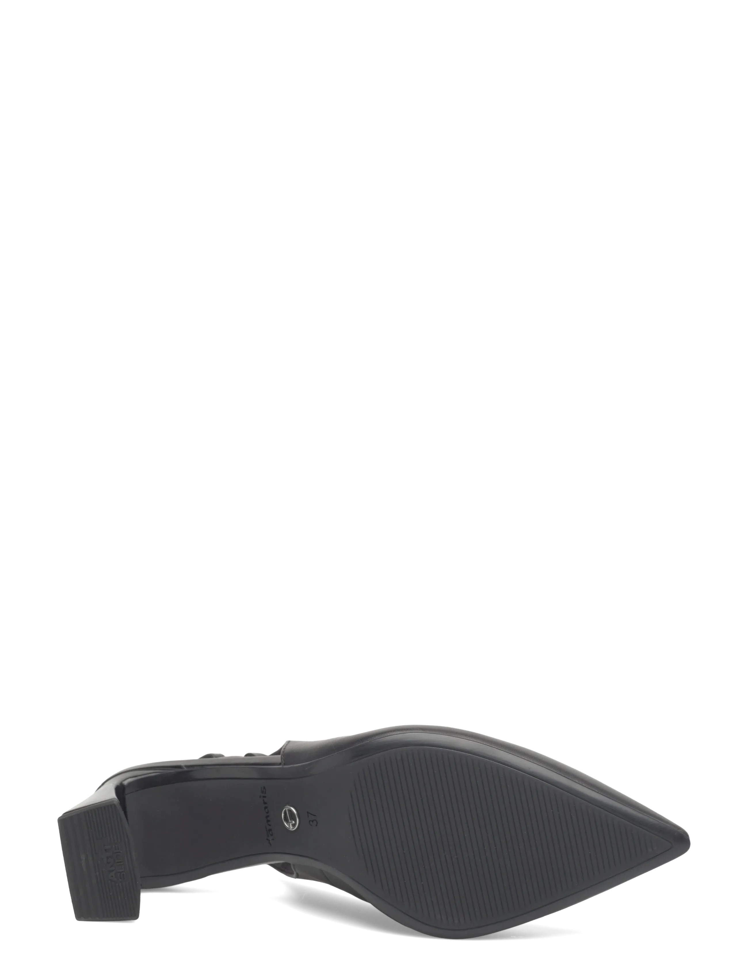 Tamaris - Women Sling - slingbacks med hæle - black leather - 4