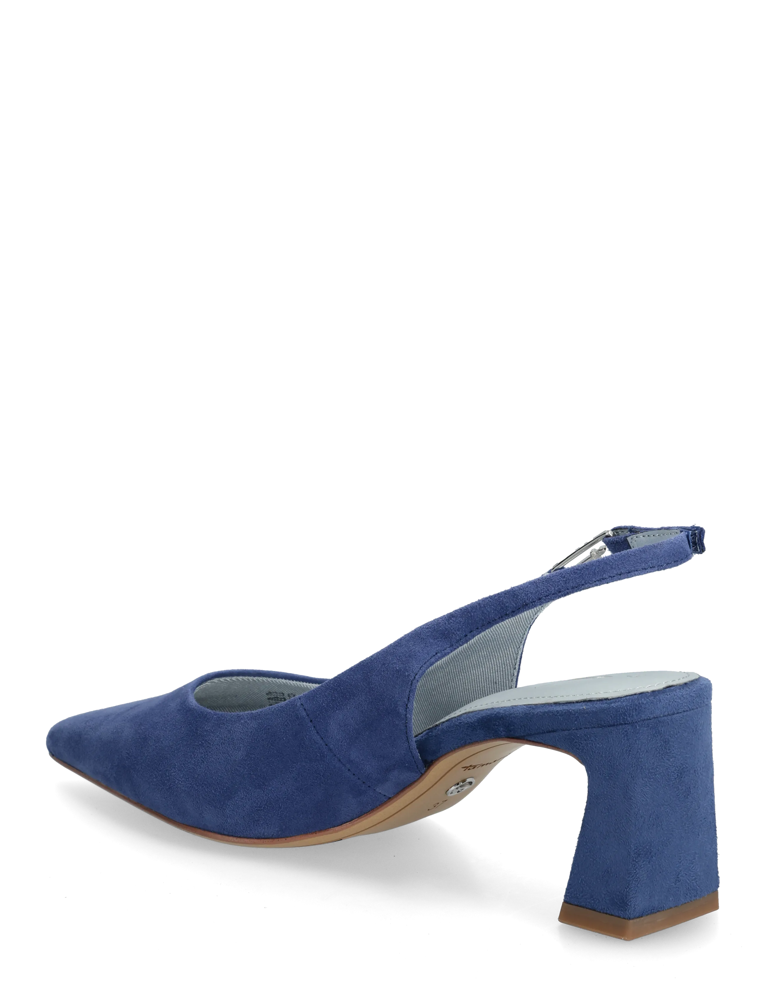 Tamaris - Women Sling - aukštakulnės basutės atviru kulnu - blue - 2