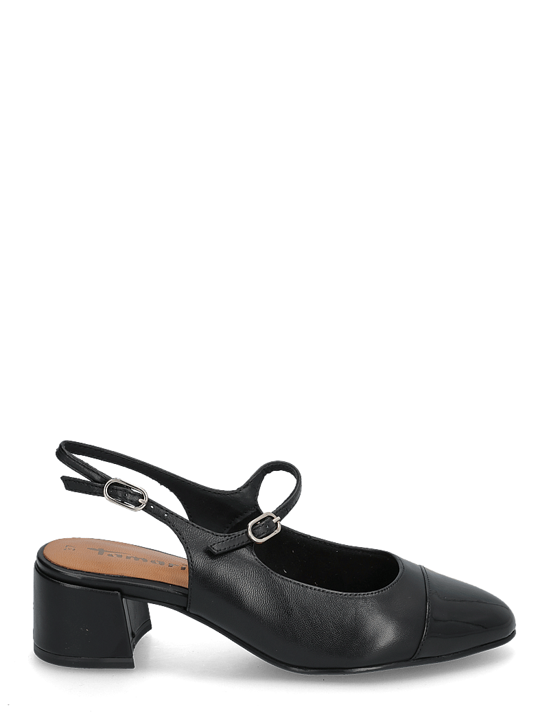 Tamaris - Women Sling - heeled slingbacks - black uni - 1