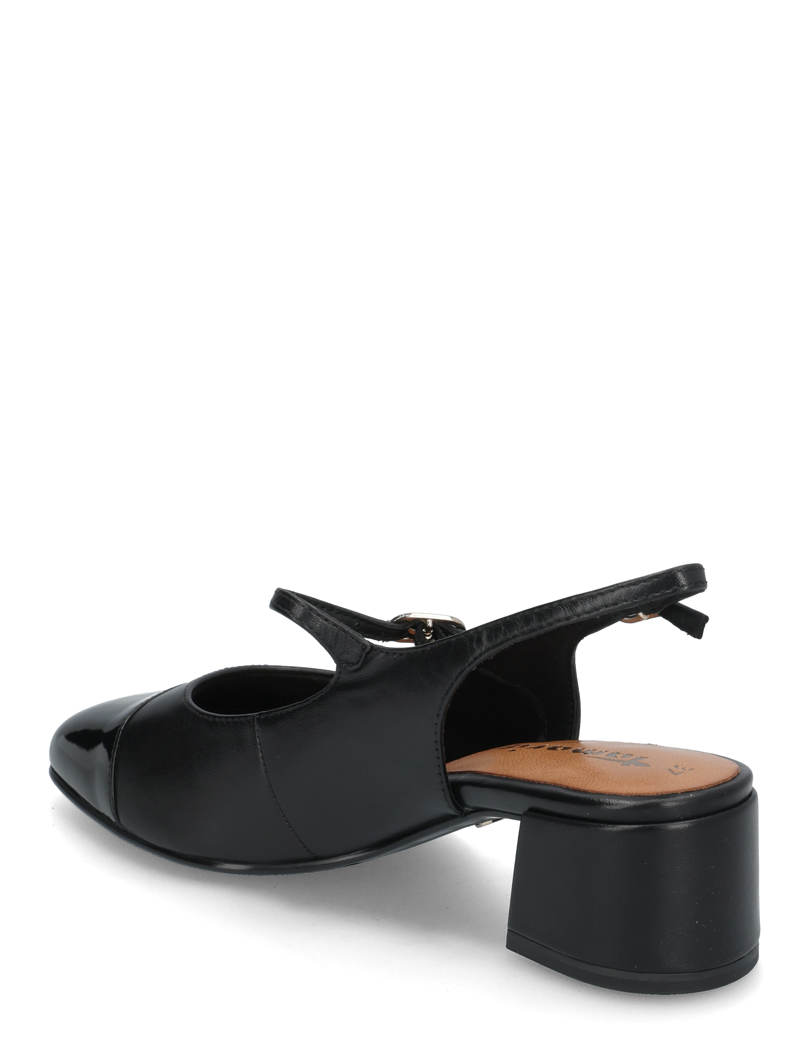 Tamaris - Women Sling - slingback-skór með hæl - black uni - 2