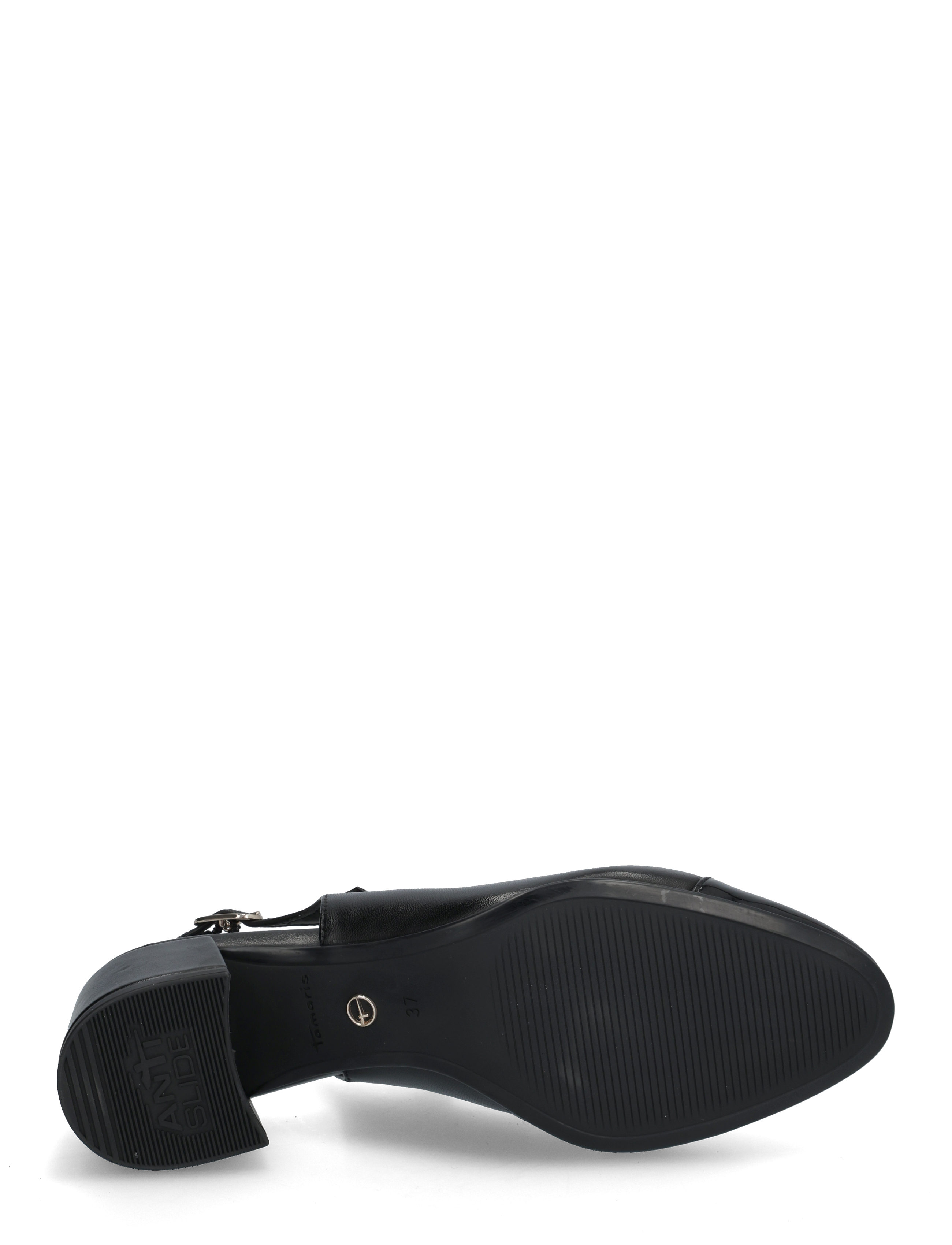 Tamaris - Women Sling - slingback-skór með hæl - black uni - 4