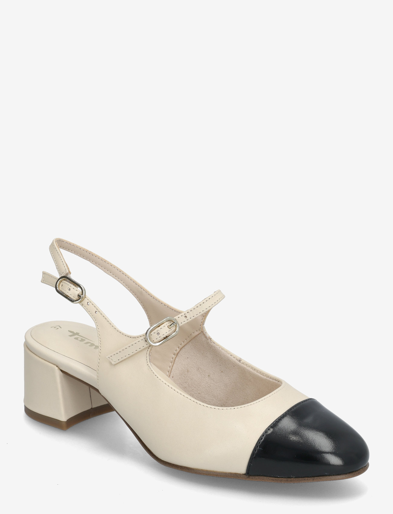 Tamaris - Women Sling - slingbacks med hæle - ivory - 0