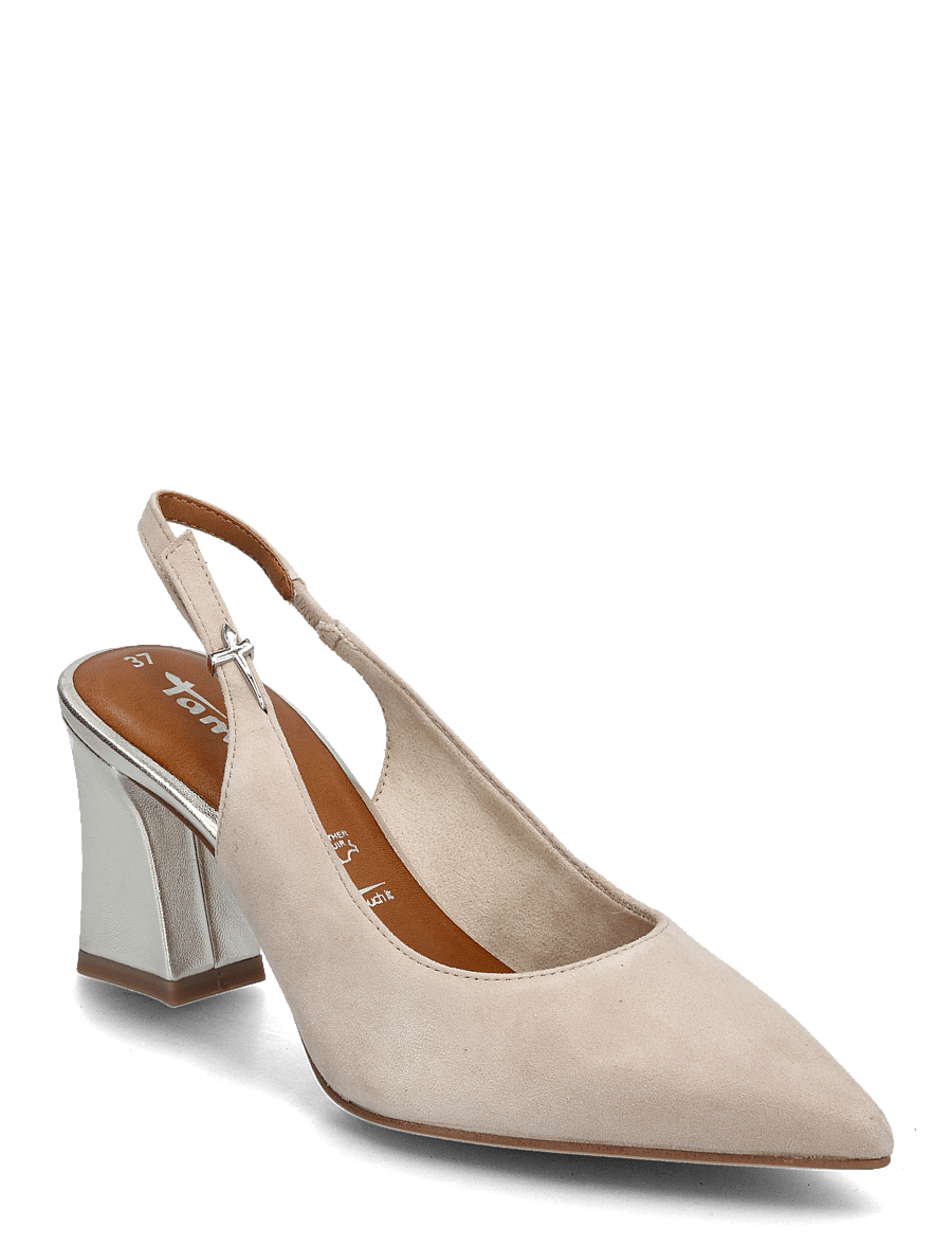 Tamaris - Women Sling - heeled slingbacks - grey comb - 0