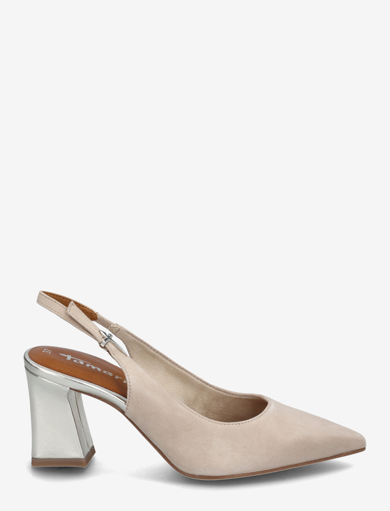 Tamaris - Women Sling - högklackade slingbacks - grey comb - 1