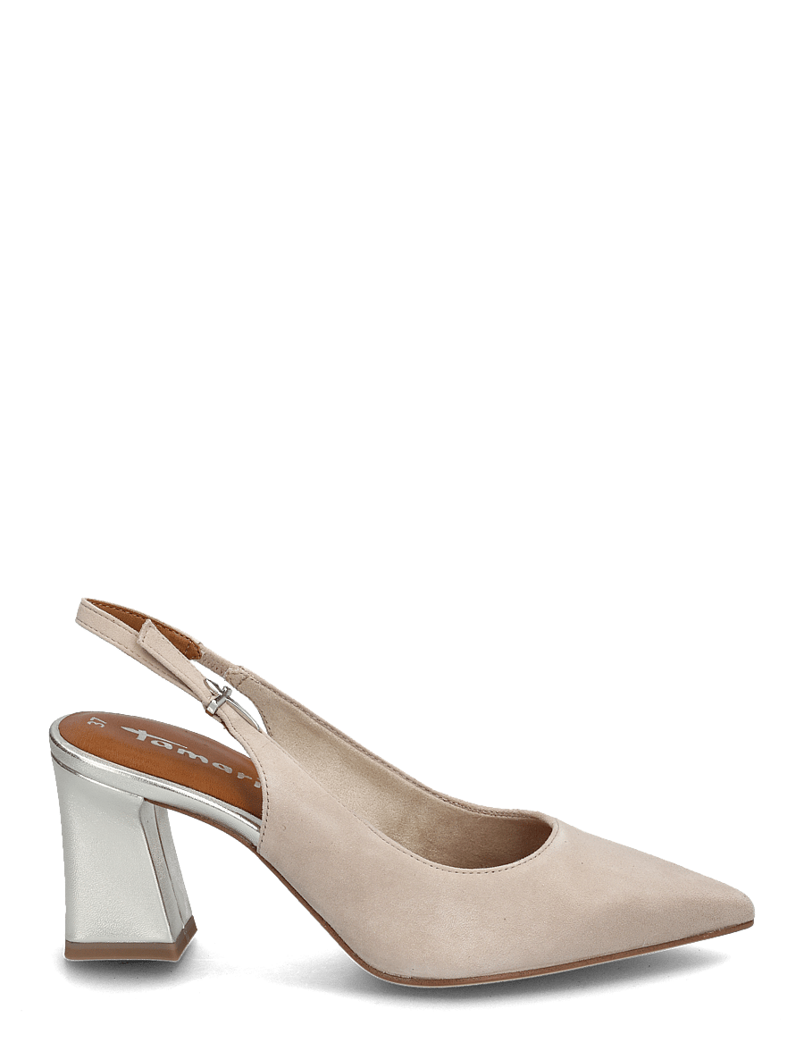 Tamaris - Women Sling - heeled slingbacks - grey comb - 1