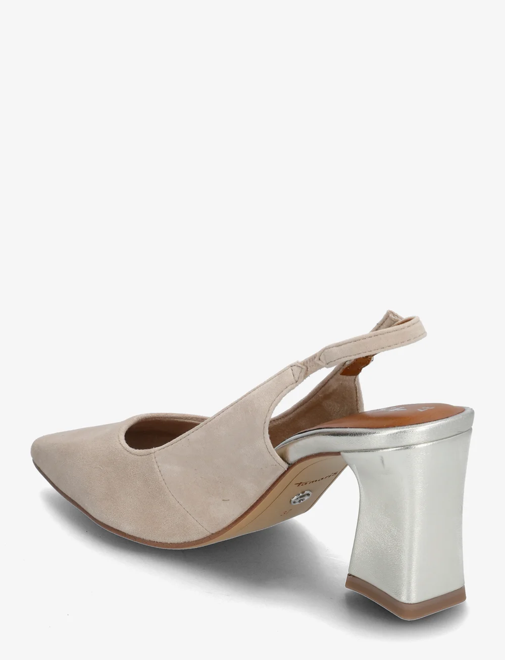 Tamaris - Women Sling - heeled slingbacks - grey comb - 2