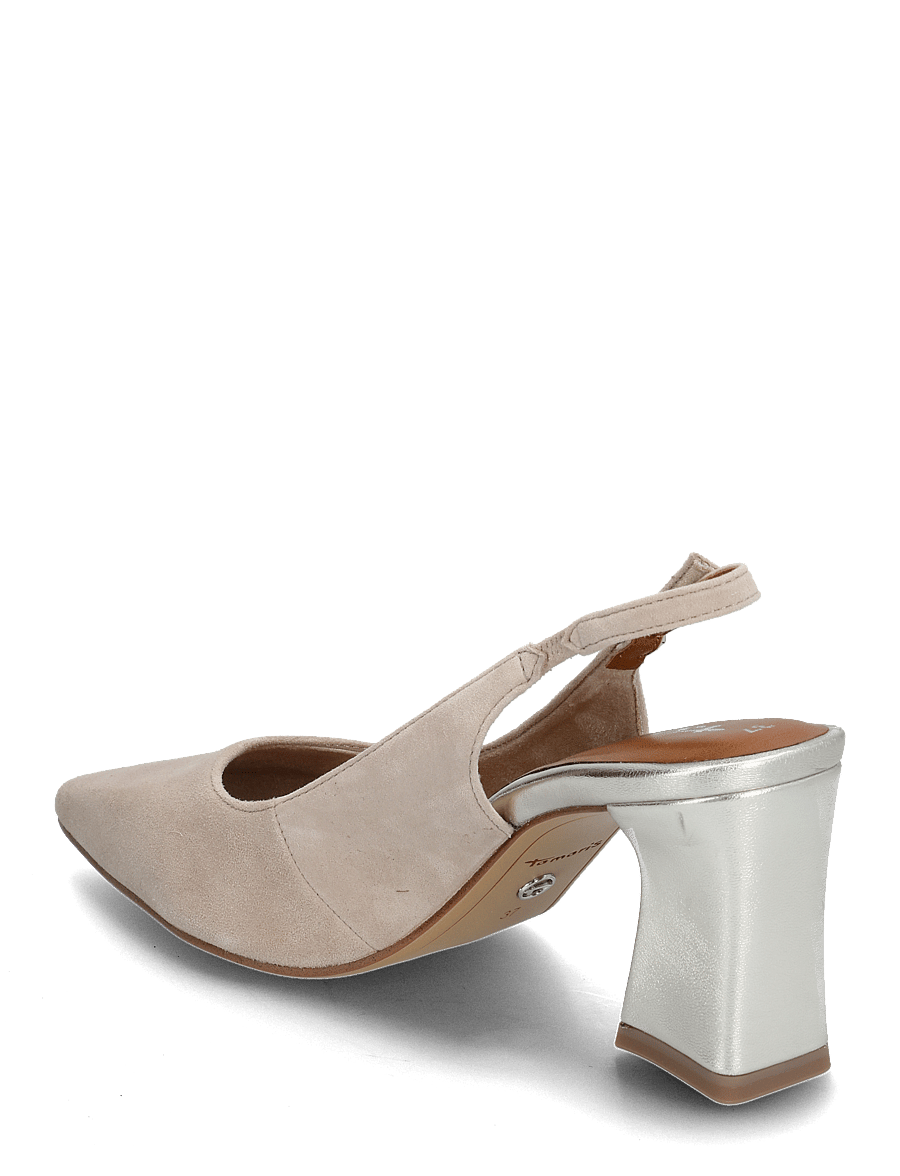 Tamaris - Women Sling - heeled slingbacks - grey comb - 2