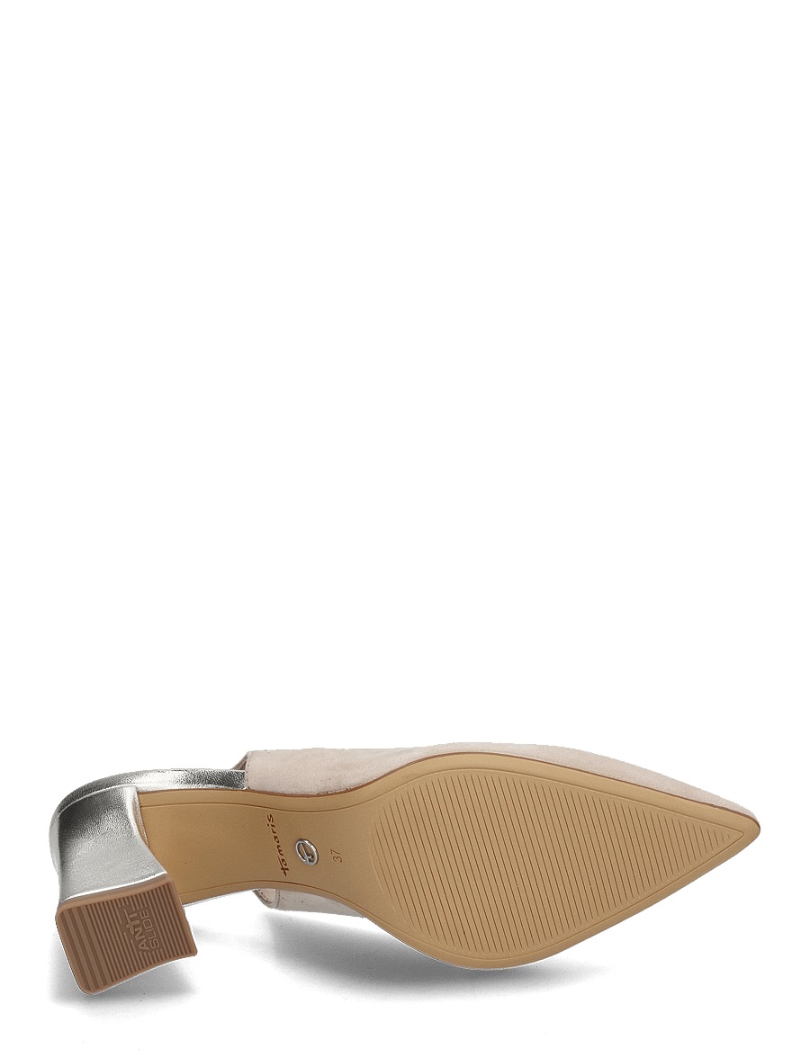 Tamaris - Women Sling - heeled slingbacks - grey comb - 4