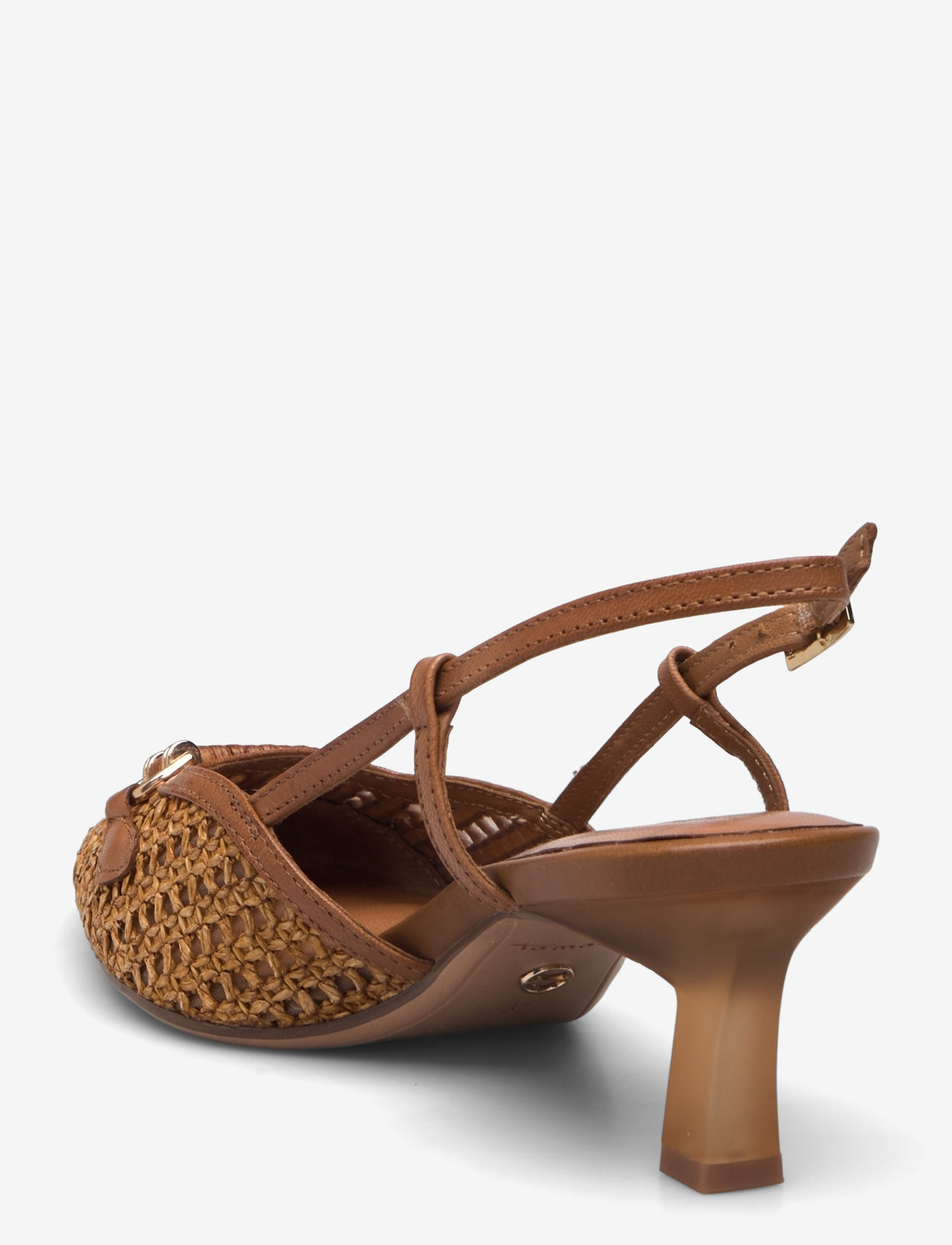 Tamaris - Women Sling - slingbacks med hæle - cognac - 2