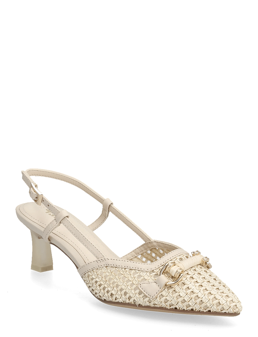 Tamaris - Women Sling - slingbacks mit absatz - ivory - 0