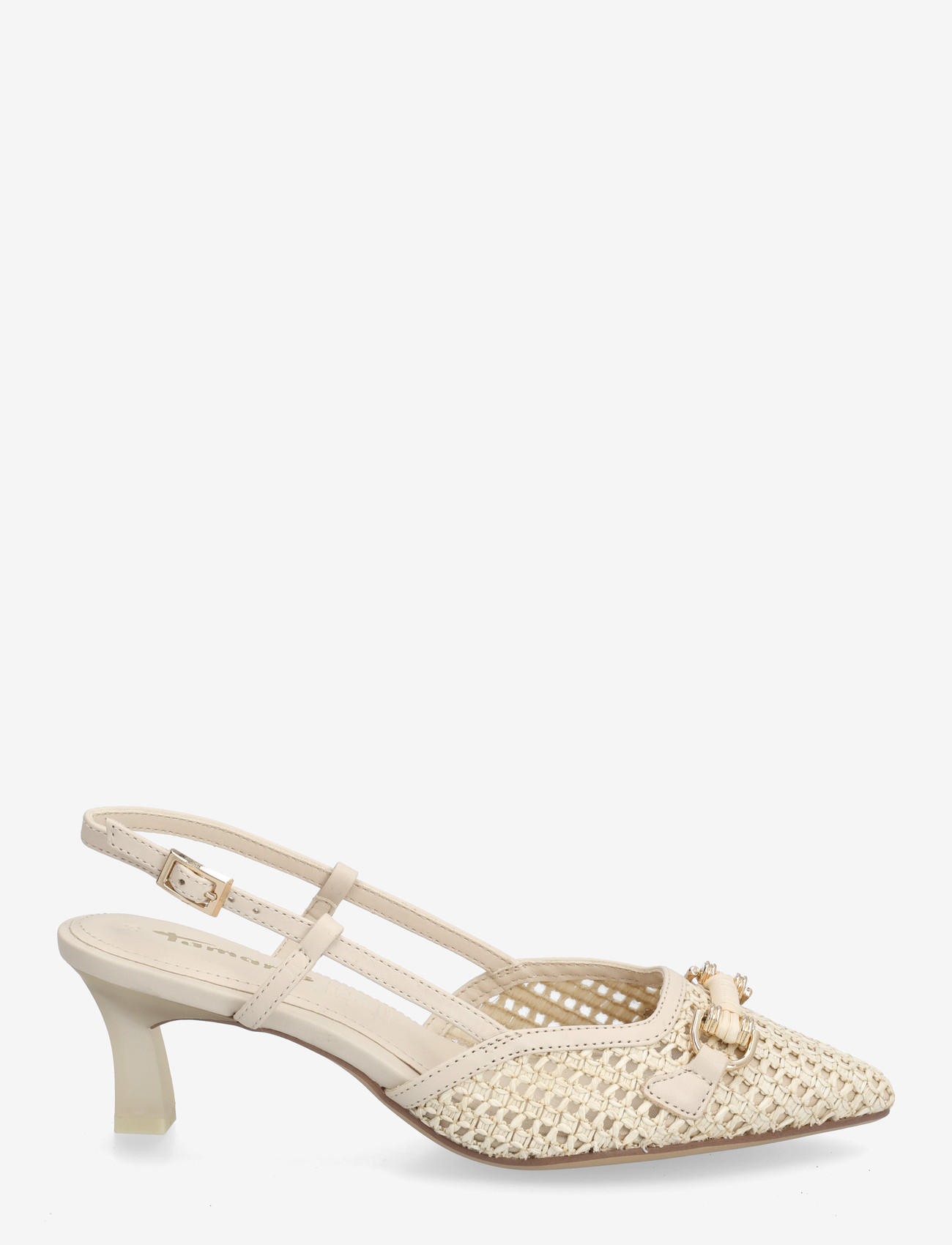 Tamaris - Women Sling - slingbacks med hæle - ivory - 1