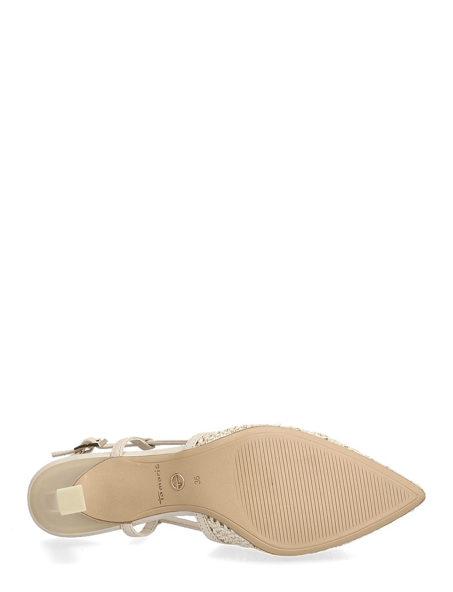 Tamaris - Women Sling - slingbacks mit absatz - ivory - 4