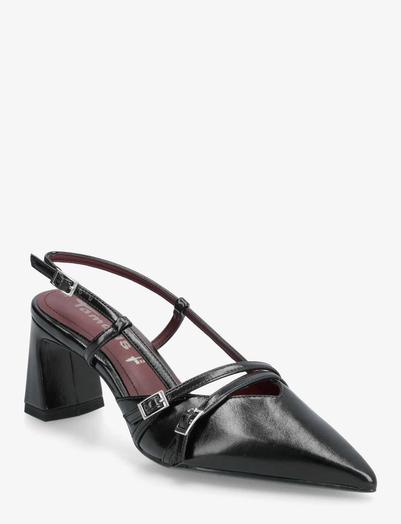 Tamaris - Women Sling - högklackade slingbacks - black - 0