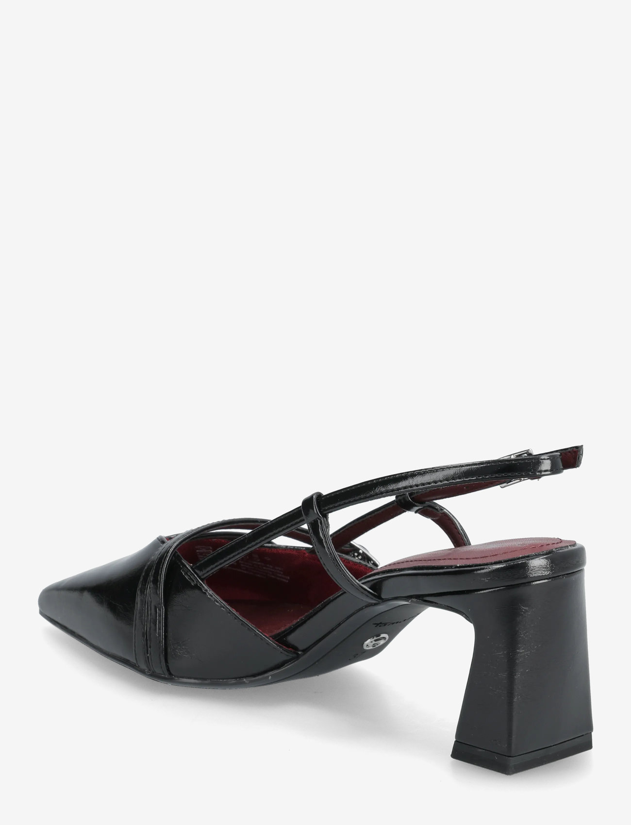Tamaris - Women Sling - högklackade slingbacks - black - 2