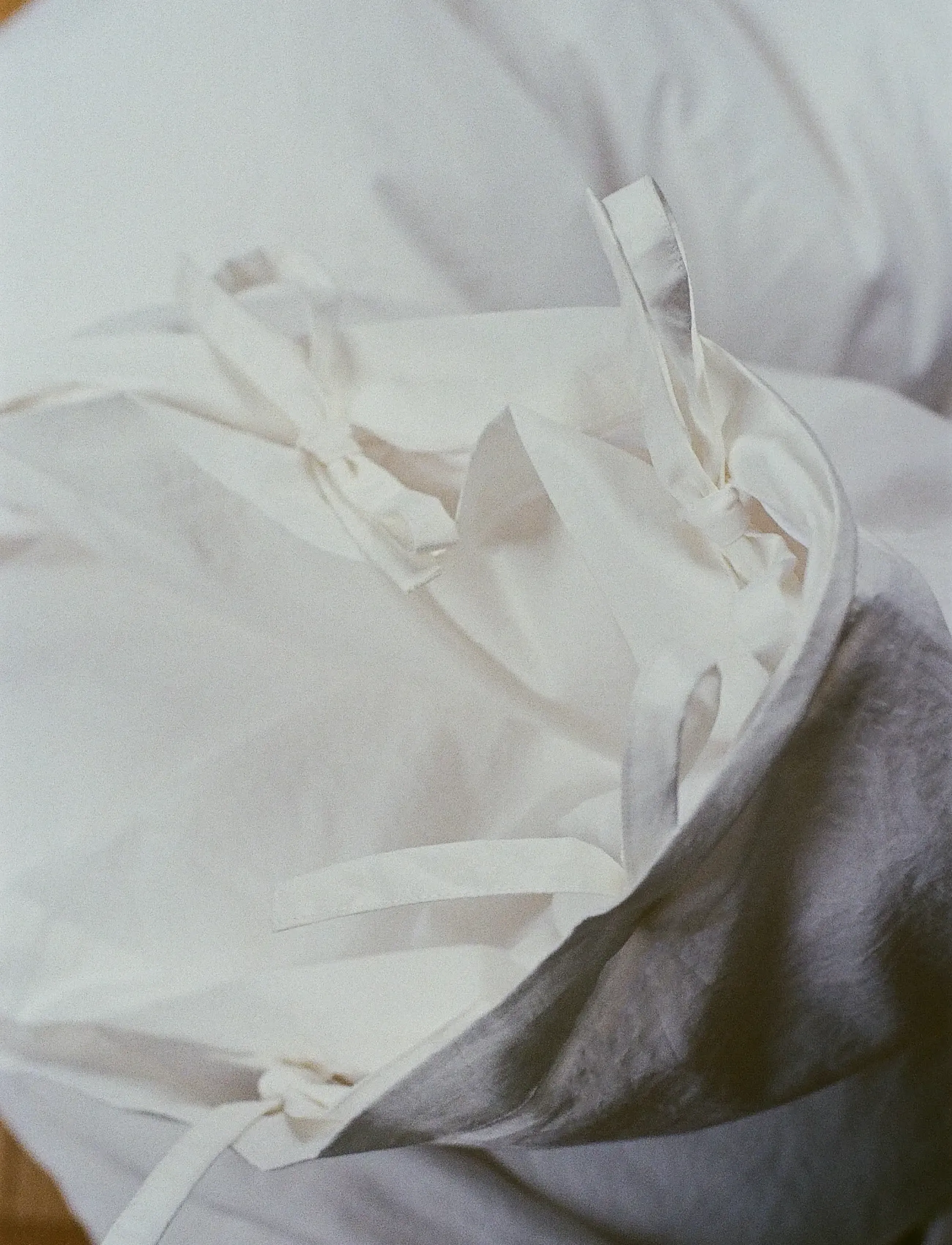 TAMEKO - Cove Stonewashed Cotton Duvet Cover - white - 3