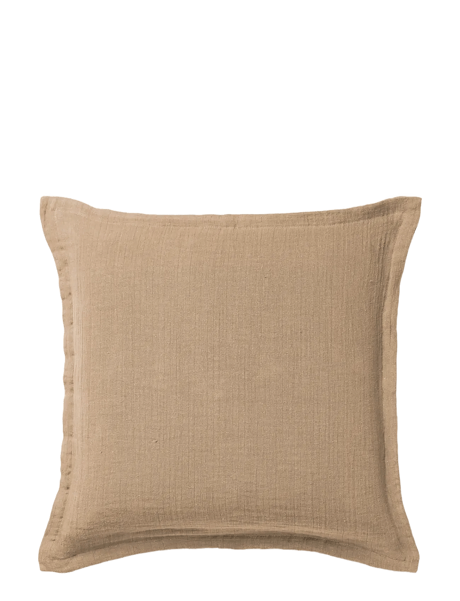 TAMEKO - Dale Linen Cushion - ochre - 1