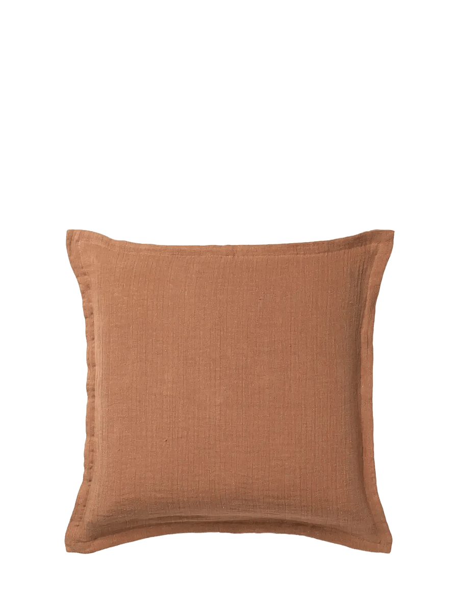 TAMEKO - Dale Linen Cushion - rust - 1