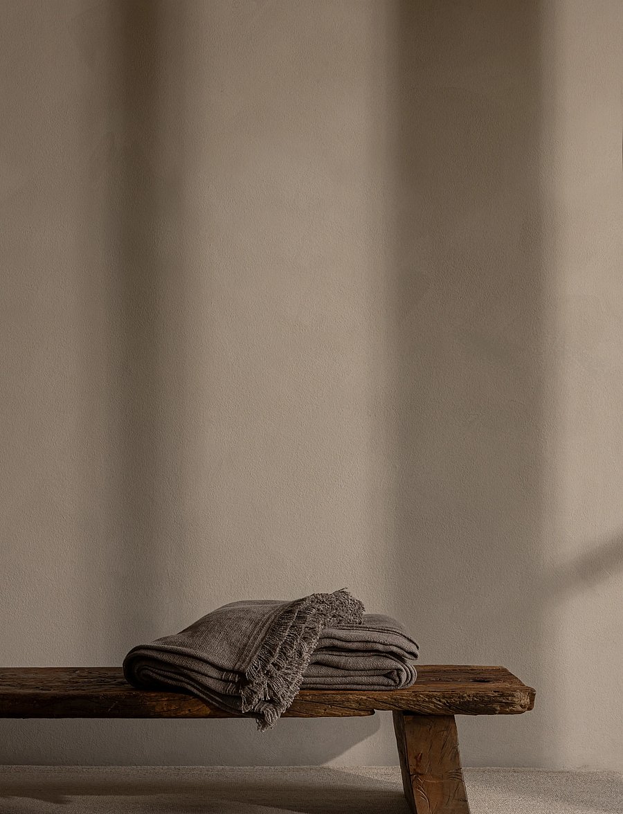 TAMEKO - Drift Bed Throw - mist - 2