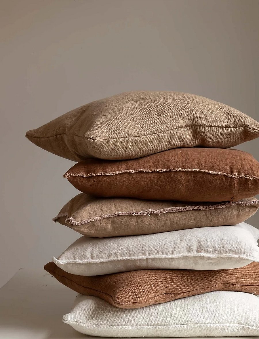 TAMEKO - Lee Cushion - rust - 4