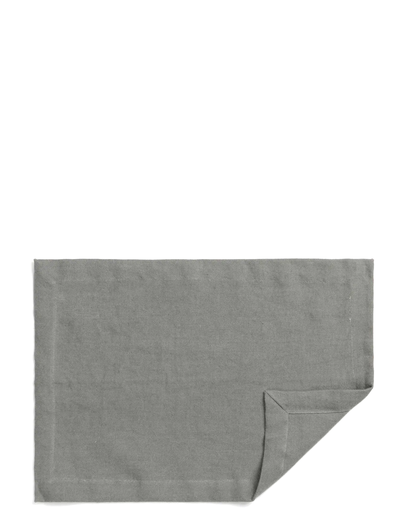 TAMEKO Lee Linen Placemat (Set of 2) - TAMEKO - DARK GREY / grey