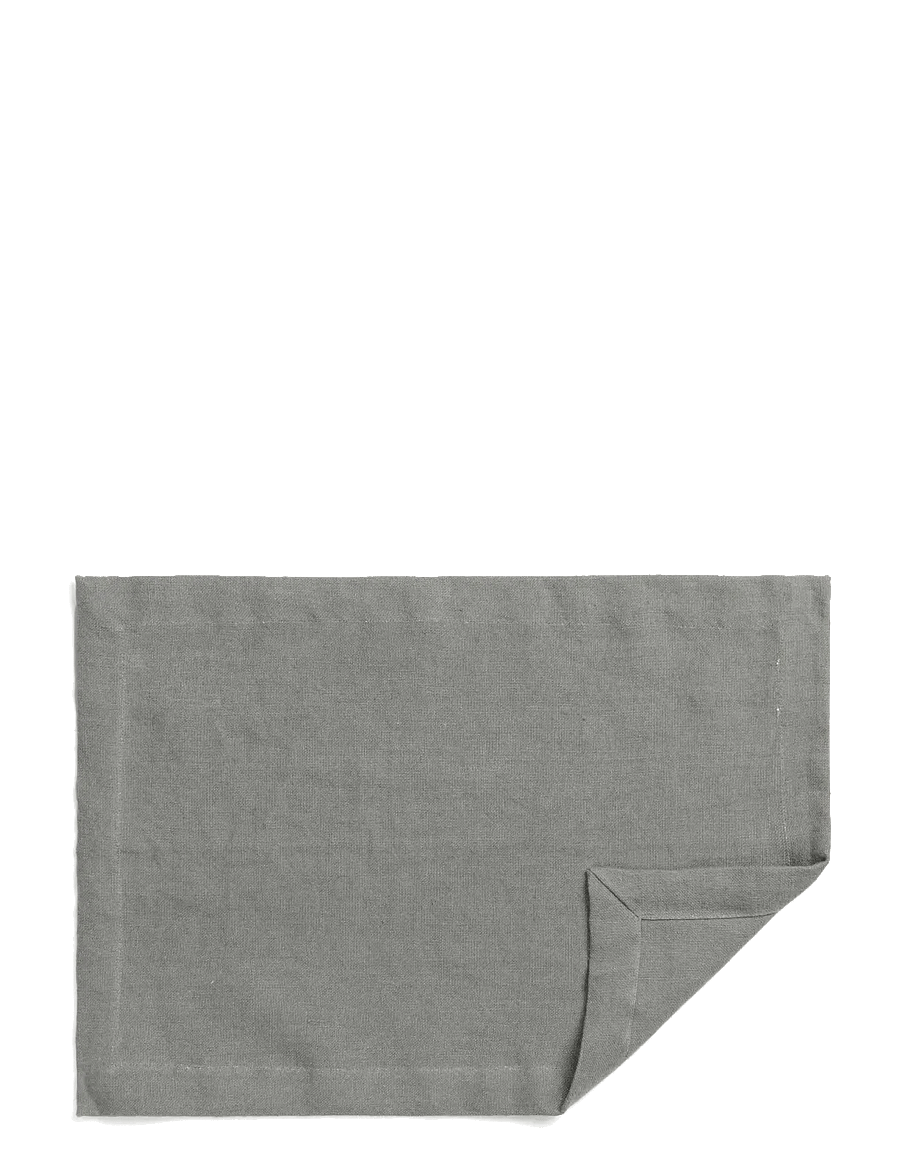 TAMEKO - Lee Linen Placemat (Set of 2) - dark grey - 1