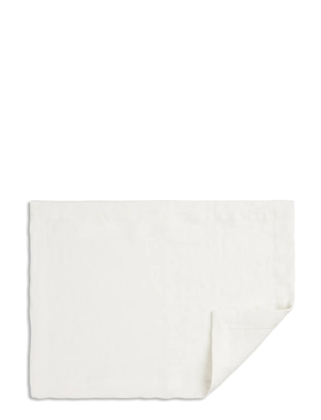 TAMEKO Lee Linen Placemat (Set of 2) - Tekstiler - WHITE / white