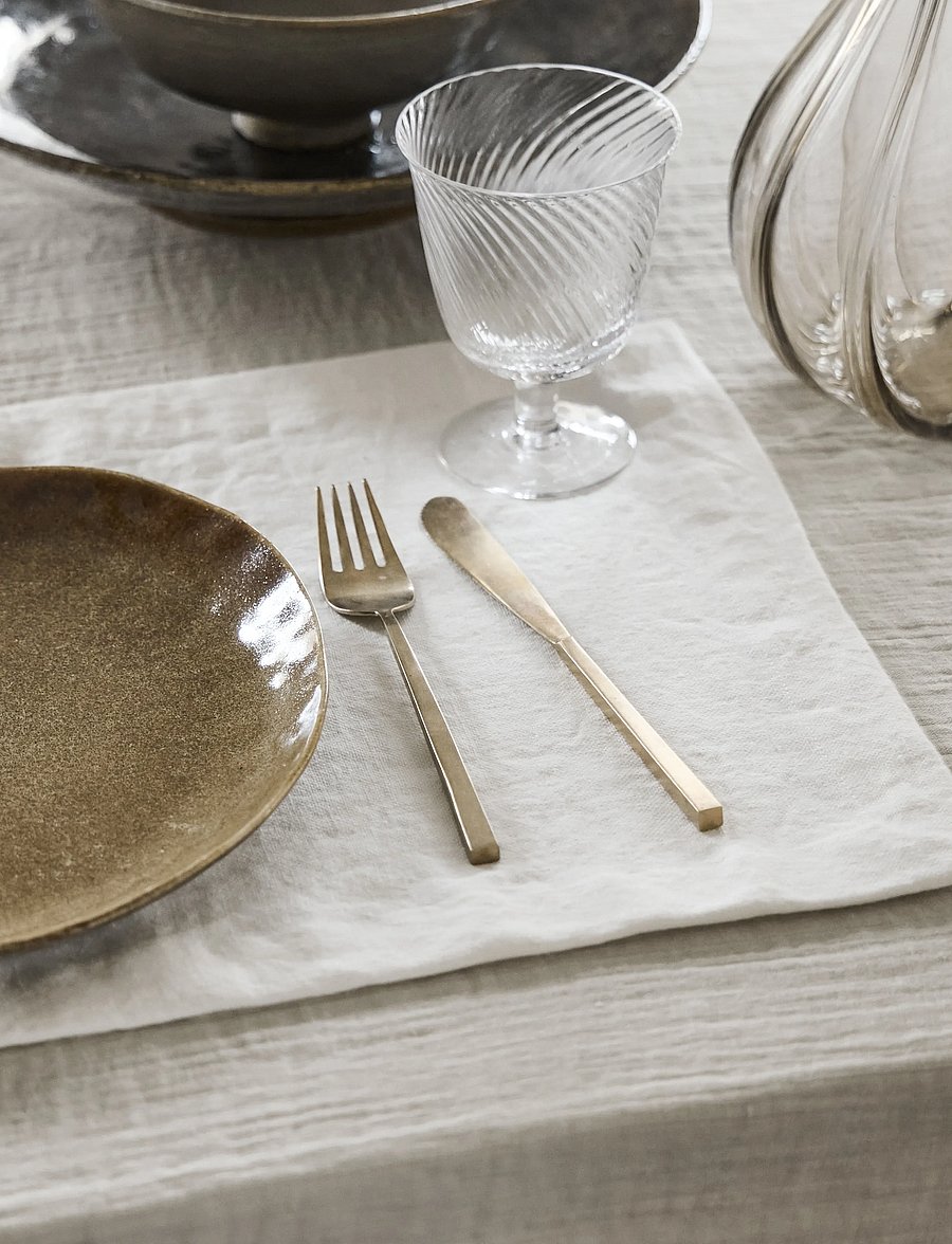 TAMEKO - Lee Linen Placemat (Set of 2) - white - 0