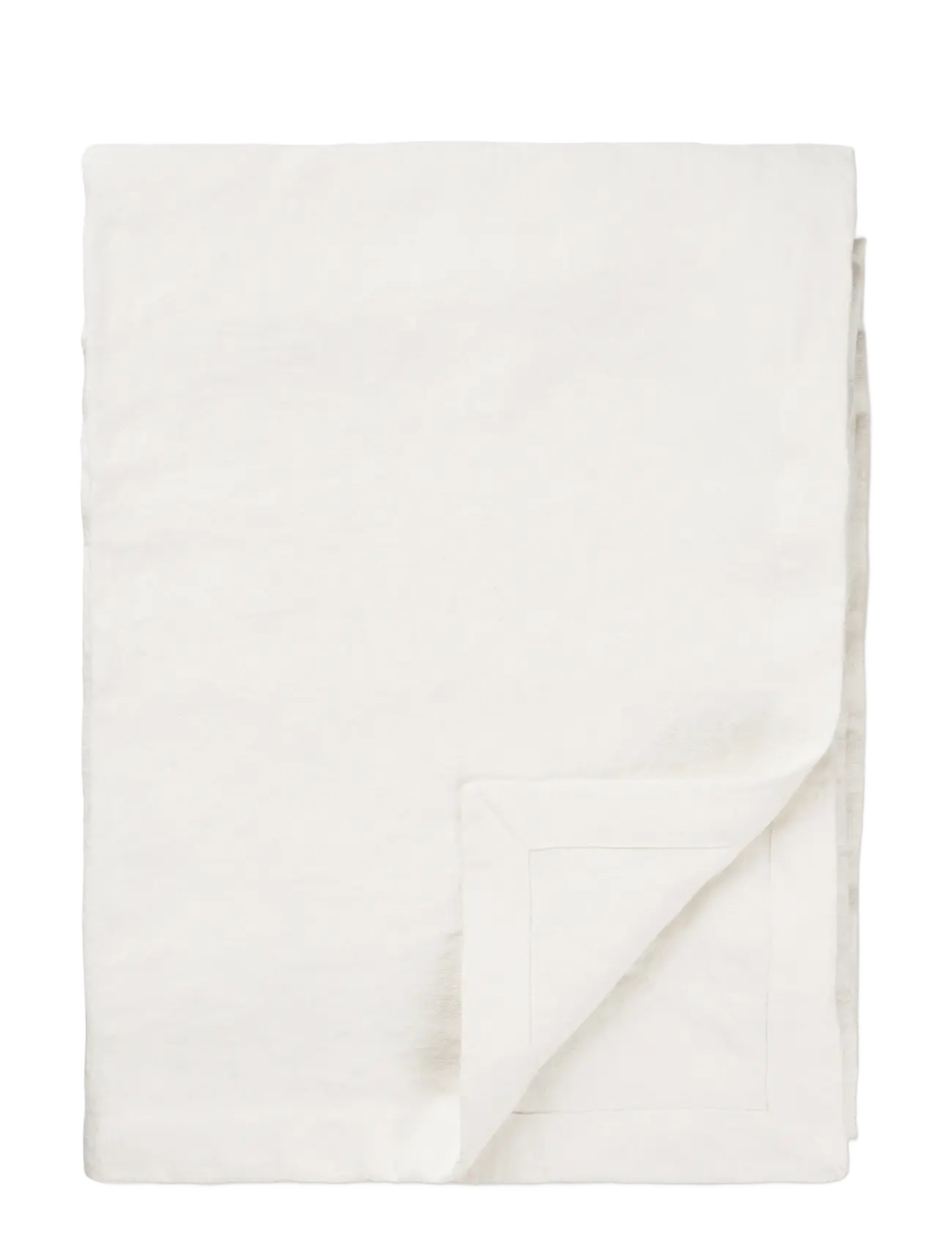TAMEKO Lee Linen Table Cloth - Tekstiler - WHITE / white