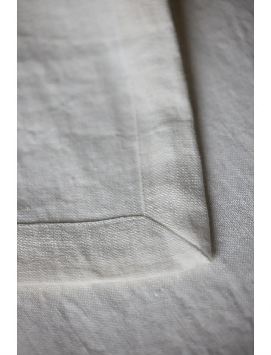 TAMEKO - Lee Linen Table Cloth - white - 2
