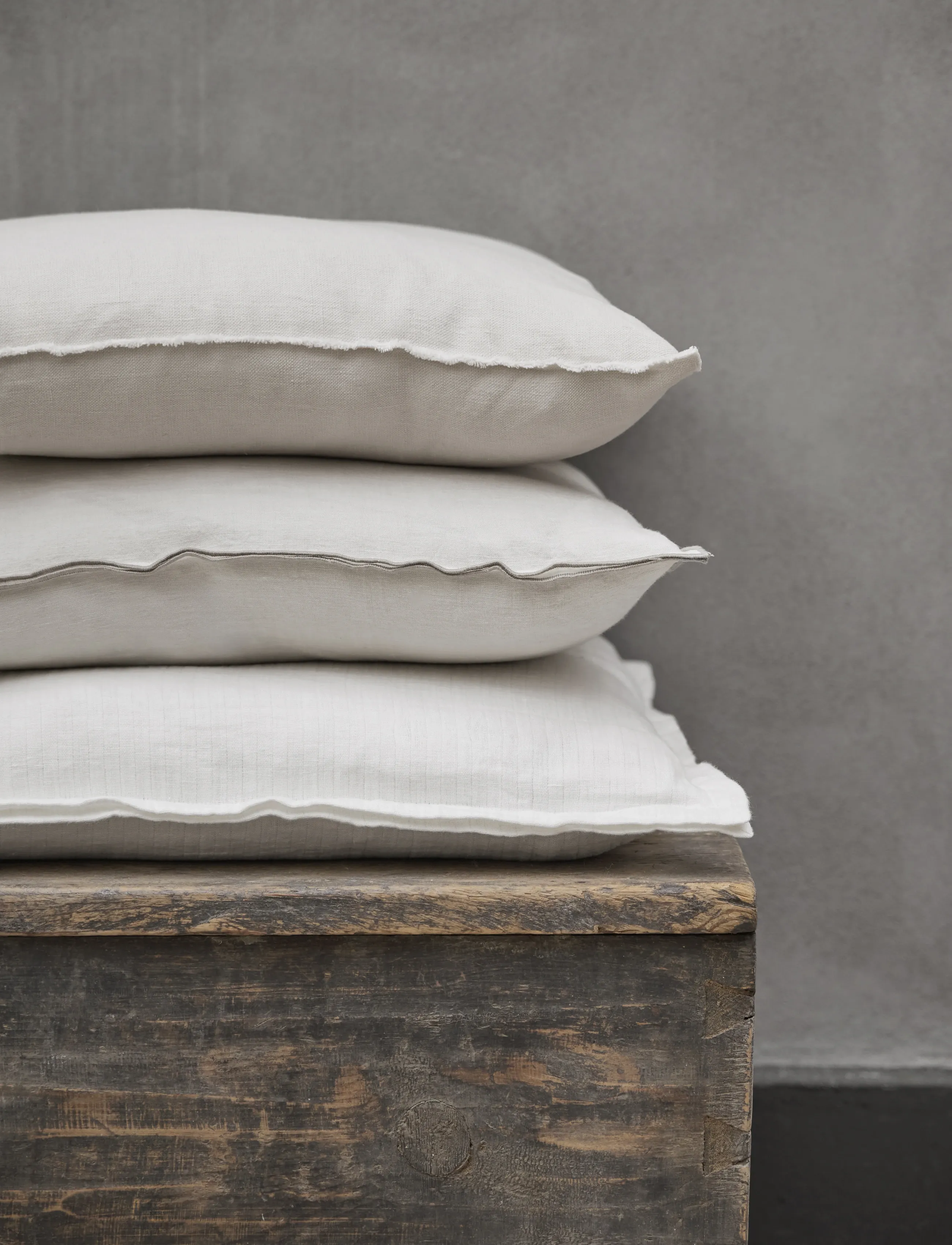 TAMEKO - Merrow Linen Cushion - natural - 0