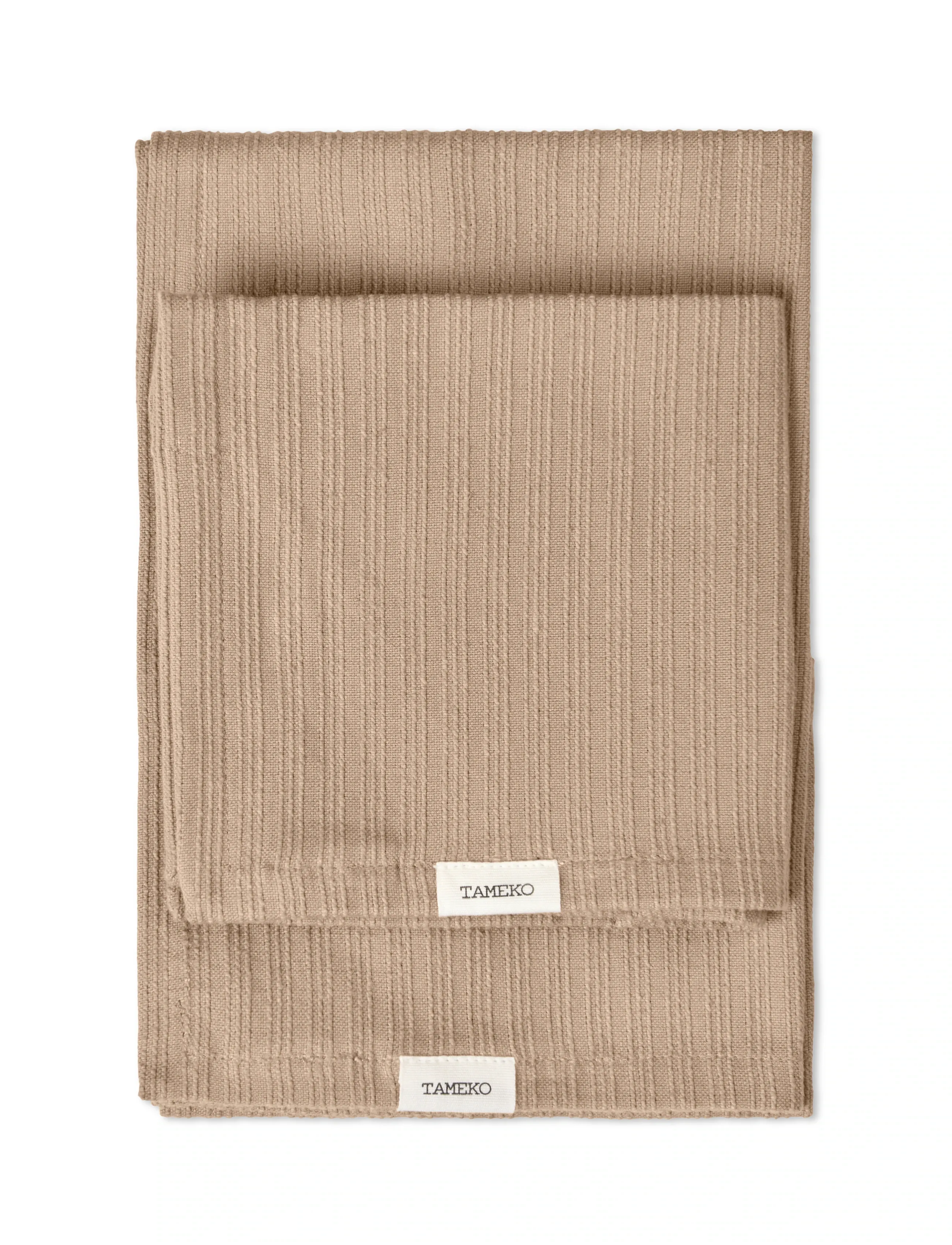 TAMEKO - Nami Cotton Towel - stone - 4