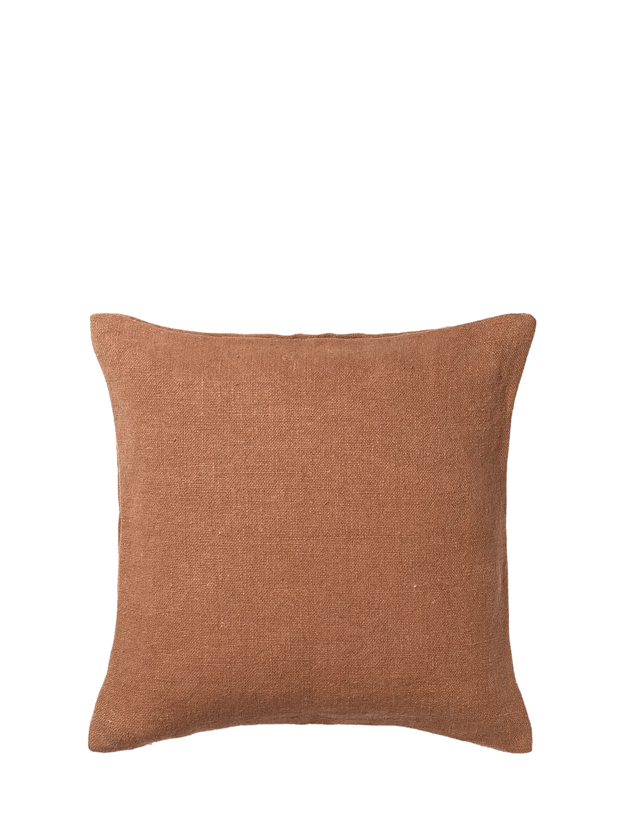 TAMEKO - Rue Linen Cushion - rust - 1