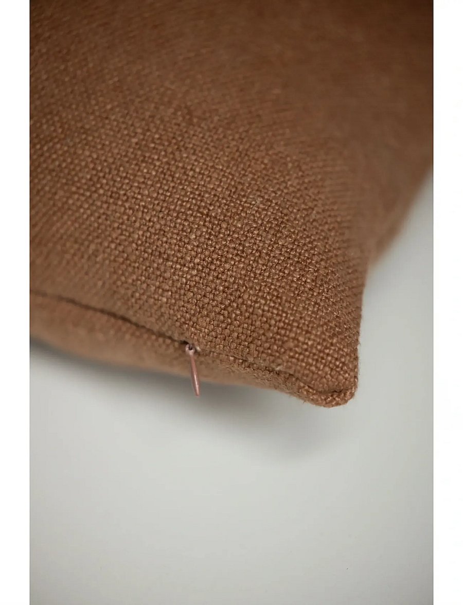 TAMEKO - Rue Linen Cushion - rust - 3